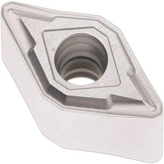 Seco - DNMX332 W-MF2 Grade TP2501 Carbide Turning Insert - Al2O3 Finish, 55° Diamond, 3/8" Inscr Circle, 3/16" Thick, 1/32" Corner Radius - Eagle Tool & Supply