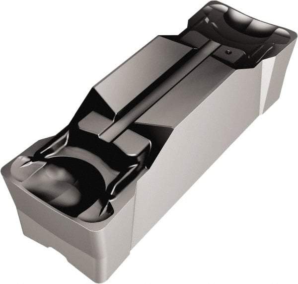 Sandvik Coromant - JN123 GM Grade 3115, 5mm Cutting Width Carbide Grooving Insert - 22.9mm Max Depth of Cut, Neutral, 0.4mm Corner Radius, TiCN/Al2O3 Finish - Eagle Tool & Supply