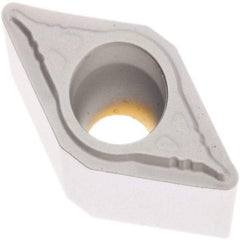 Seco - DCMT32.52 F1 Grade TP2501 Carbide Turning Insert - Al2O3 Finish, 55° Diamond, 3/8" Inscr Circle, 5/32" Thick, 1/32" Corner Radius - Eagle Tool & Supply