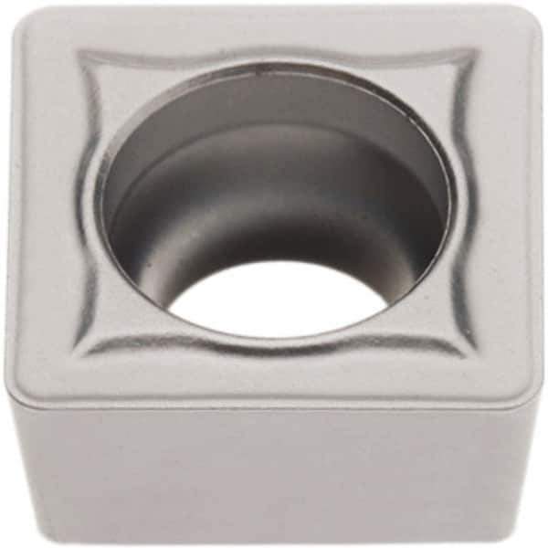 Seco - SCMT432 TP Grade TP1501 Carbide Turning Insert - Al2O3 Finish, 90° Square, 1/2" Inscr Circle, 3/16" Thick, 1/32" Corner Radius - Eagle Tool & Supply