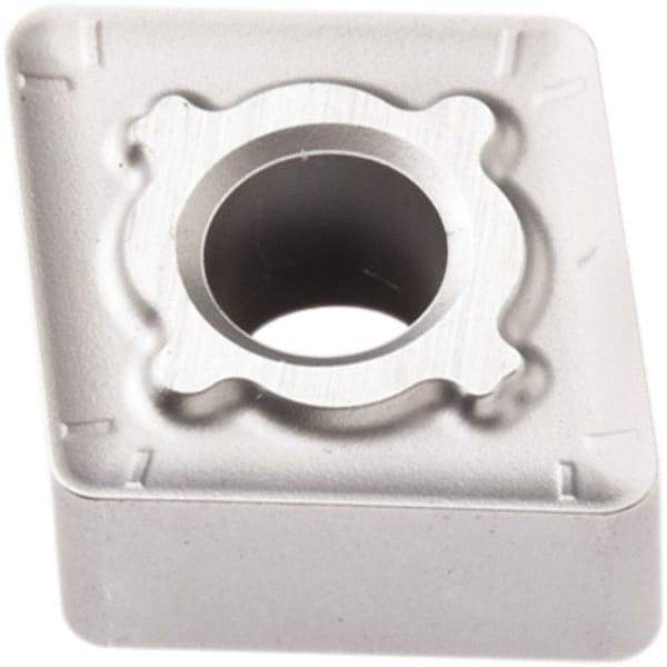 Seco - CNMG433 MR6 Grade TP2501 Carbide Turning Insert - Al2O3 Finish, 80° Diamond, 1/2" Inscr Circle, 3/16" Thick, 3/64" Corner Radius - Eagle Tool & Supply