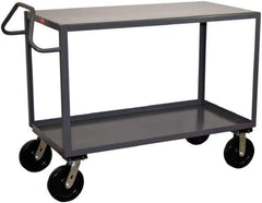 Jamco - 4,800 Lb Capacity, 30" Wide x 60" Long x 38" High Heavy Duty Service Cart - 2 Shelf, Steel - Eagle Tool & Supply