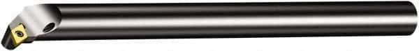 Sandvik Coromant - 0.8504" Min Bore Diam, 8" OAL, 5/8" Shank Diam, A..SDUCR/L-R Indexable Boring Bar - Screw-On Holding Method - Eagle Tool & Supply