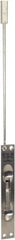 IVES - 12 Inch Long, 1 Inch Wide, Flush Bolt - Brass, Satin Chrome Finish - Eagle Tool & Supply