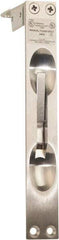 IVES - 6-3/4 Inch Long, 1 Inch Wide, Flush Bolt - Brass, Satin Chrome Finish - Eagle Tool & Supply