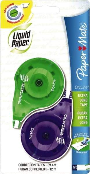 Paper Mate Liquid Paper - 4.2mm x 12 m Correction Tape - Eagle Tool & Supply