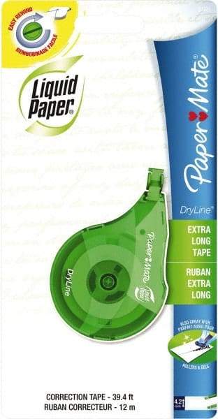 Paper Mate Liquid Paper - 4.2mm x 12 m Correction Tape - Eagle Tool & Supply