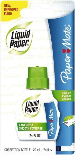 Paper Mate Liquid Paper - Correction Fluids Foam Applicator - 22 ml - Eagle Tool & Supply