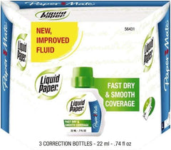 Paper Mate Liquid Paper - Correction Fluids Foam Applicator - 22 ml - Eagle Tool & Supply