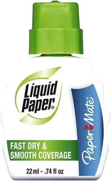 Paper Mate Liquid Paper - Correction Fluids Foam Applicator - 22 ml - Eagle Tool & Supply