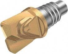 Sandvik Coromant - 316-SM Grade 1030 Carbide End Milling Tip Insert - 2 Flutes, 16mm Cutting Diam, 13mm Depth of Cut, 18.1mm Extension, 0.0315" Cnr Rad, 10° Helix - Eagle Tool & Supply