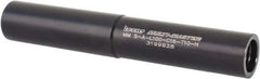 Iscar - Multimaster 16mm 90° Stepped Shank Milling Tip Insert Holder & Shank - 0.598" Neck Diam, T10 Neck Thread, 100mm OAL, Steel MM S-A Tool Holder - Eagle Tool & Supply