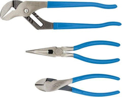 Channellock - 3 Piece Plier Set - Comes in Display Card - Eagle Tool & Supply