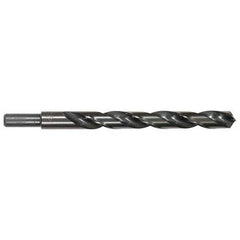 Cle-Line - 7/16" Drill, 118° Point, High Speed Steel Silver Deming & Reduced Shank Drill Bit - Eagle Tool & Supply