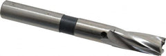 Cleveland - 17/32" Diam, 1/2" Shank, Diam, 3 Flutes, Straight Shank, Interchangeable Pilot Counterbore - Eagle Tool & Supply