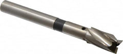Cleveland - 21/32" Diam, 1/2" Shank, Diam, 3 Flutes, Straight Shank, Interchangeable Pilot Counterbore - Eagle Tool & Supply