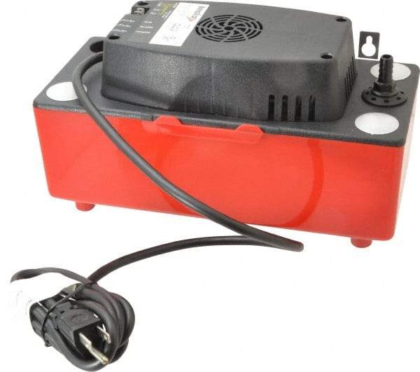 Value Collection - 1/2 Gallon Tank Capacity, 115V Volt, Electronic Condensate Pump, Condensate System - 3/8 Barbed Outlet Size - Eagle Tool & Supply