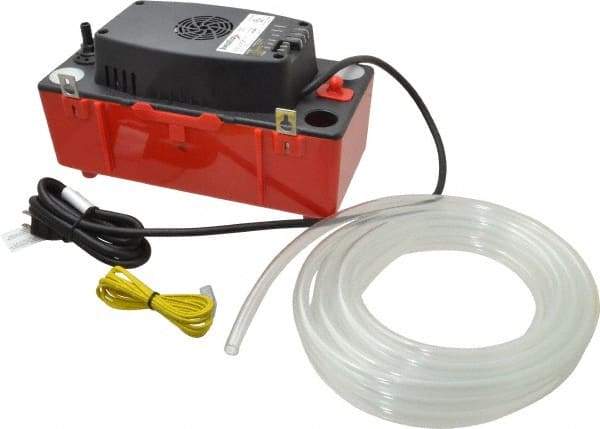 Value Collection - 1/2 Gallon Tank Capacity, 115V Volt, Electronic Condensate Pump, Condensate System - 3/8 Barbed Outlet Size - Eagle Tool & Supply