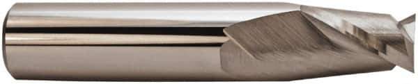 M.A. Ford - 16mm, 20mm LOC, 16mm Shank Diam, 76mm OAL, 2 Flute, Solid Carbide Square End Mill - Single End, Uncoated, 30° Helix, Centercutting, Right Hand Cut, Right Hand Flute, Series 164 - Eagle Tool & Supply