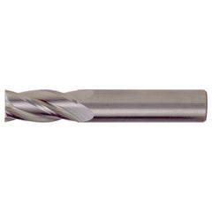 5/16″ × 5/16″ × 1″ × 4″ RHS / RHC Solid Carbide 4-Flute Square Nose Single End General Purpose End Mill - Bright