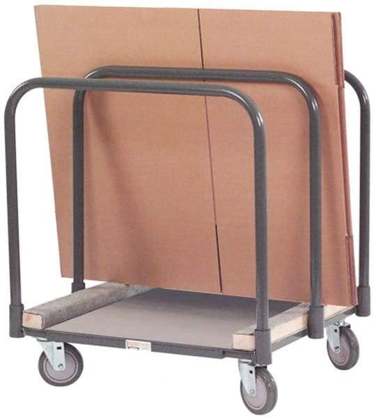 Durham - 1,200 Lb Capacity Cold-Rolled Steel Panel Mover - Carpet Covered Cold-Rolled Steel Deck, 28" OAW - Eagle Tool & Supply