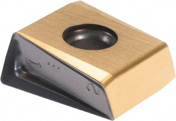 Iscar - T490 LNHT160708 Grade IC830 Carbide Milling Insert - TiAlN/TiN Finish, 0.626" Thick, 0.8mm Corner Radius - Eagle Tool & Supply
