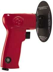 Chicago Pneumatic - 5" Max Disc, 14,000 RPM, Pneumatic Handheld Disc Sander - 21 CFM, 1/4" Inlet, 0.5 hp, 90 psi - Eagle Tool & Supply