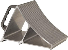 Vestil - 7" Wide x 8" High x 13-1/16" Deep, Aluminum Wheel Chock - Eagle Tool & Supply
