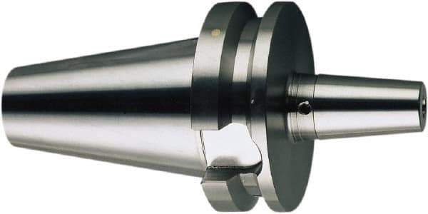HAIMER - 25mm Hole Diam, BT50 Taper Shank Shrink Fit Tool Holder & Adapter - 130mm Projection, 44mm Nose Diam, 58mm Clamping Depth, 25,000 RPM, Through Coolant - Exact Industrial Supply