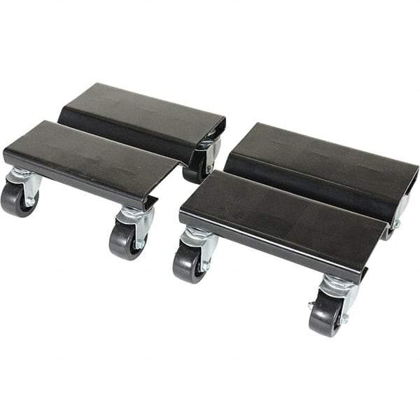 Vestil - 500 Lb Capacity Steel Dolly - 8" Long x 8" Wide - Eagle Tool & Supply