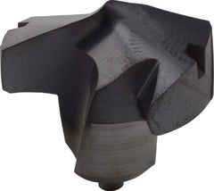 Kennametal - Series KenTIP, 20.5mm Diam Grade KCP15 140° Replaceable Drill Tip - Carbide, AlTiN Finish, Y Seat Size - Eagle Tool & Supply