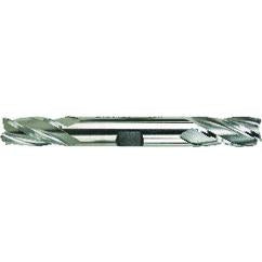 17/64 Dia. x 3-3/8 Overall Length 4-Flute Square End High Speed Steel SE End Mill-Round Shank-Center Cut-Uncoated - Eagle Tool & Supply