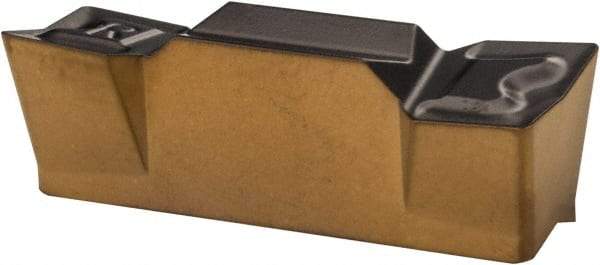 Iscar - 6004HFPR Grade IC808, 6mm Cutting Width Carbide Grooving Insert - 3mm Max Depth of Cut, Right Hand, 0.4mm Corner Radius, TiAlN Finish - Eagle Tool & Supply