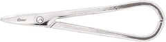 Clauss - 1" Length of Cut, Left Pattern Light Metal Snip - 7" OAL - Eagle Tool & Supply