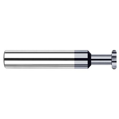 0.1562″ (5/32″) Cutter Diameter × 0.0156″ (1/64″) Radius × 0.2340″ (15/64″) Neck Length Carbide Full Radius Standard Keyseat Cutter, 6 Flutes, AlTiN Coated