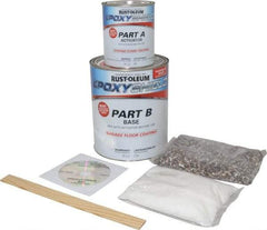 Rust-Oleum - 30 oz/90 oz Can Gloss Tan Gloss Floor Coating - <100 g/L VOC Content - Eagle Tool & Supply