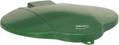 Vikan - 3 Gal Polypropylene Pail Lid - Green, For Use with 5687 - Eagle Tool & Supply