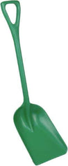 Remco - 14-1/2" High Square Plastic Shovel - 24-5/8" Long D-Grip Handle - Eagle Tool & Supply