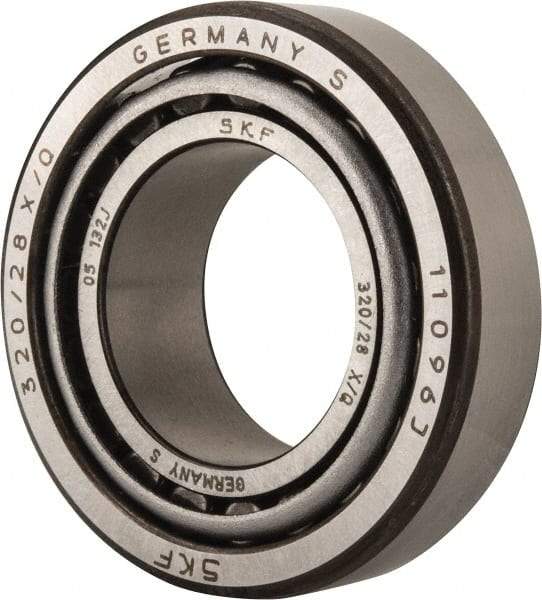 SKF - 28mm Bore Diam, 52mm OD, 16mm Wide, Tapered Roller Bearing - 31,900 N Dynamic Load Capacity, 38,000 N Static Load Capacity - Eagle Tool & Supply