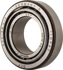 SKF - 28mm Bore Diam, 52mm OD, 16mm Wide, Tapered Roller Bearing - 31,900 N Dynamic Load Capacity, 38,000 N Static Load Capacity - Eagle Tool & Supply