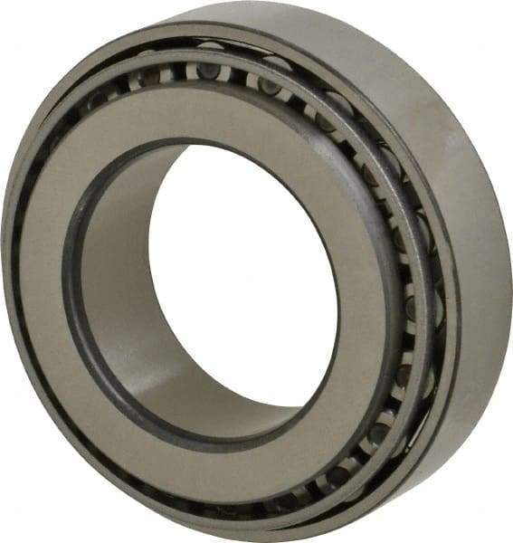 SKF - 32mm Bore Diam, 58mm OD, 17mm Wide, Tapered Roller Bearing - 36,900 N Dynamic Load Capacity, 46,500 N Static Load Capacity - Eagle Tool & Supply