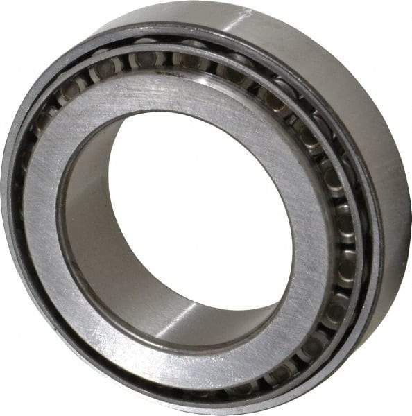 SKF - 40mm Bore Diam, 68mm OD, 19mm Wide, Tapered Roller Bearing - 52,800 N Dynamic Load Capacity, 71,000 N Static Load Capacity - Eagle Tool & Supply