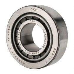 SKF - 40mm Bore Diam, 90mm OD, 35.25mm Wide, Tapered Roller Bearing - 117,000 N Dynamic Load Capacity, 140,000 N Static Load Capacity - Eagle Tool & Supply