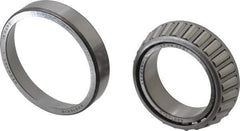 SKF - 50mm Bore Diam, 80mm OD, 20mm Wide, Tapered Roller Bearing - 60,500 N Dynamic Load Capacity, 88,000 N Static Load Capacity - Eagle Tool & Supply