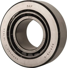 SKF - 50mm Bore Diam, 110mm OD, 42.25mm Wide, Tapered Roller Bearing - 161,000 N Dynamic Load Capacity, 216,000 N Static Load Capacity - Eagle Tool & Supply