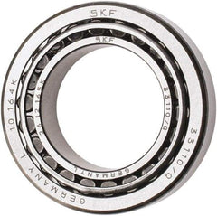 SKF - 50mm Bore Diam, 85mm OD, 26mm Wide, Tapered Roller Bearing - 85,800 N Dynamic Load Capacity, 122,000 N Static Load Capacity - Eagle Tool & Supply