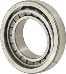 SKF - 55mm Bore Diam, 100mm OD, 22.75mm Wide, Tapered Roller Bearing - 89,700 N Dynamic Load Capacity, 106,000 N Static Load Capacity - Eagle Tool & Supply