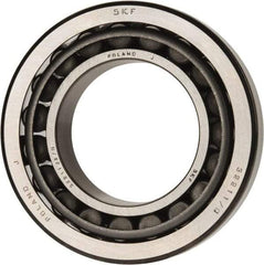 SKF - 55mm Bore Diam, 100mm OD, 26.75mm Wide, Tapered Roller Bearing - 106,000 N Dynamic Load Capacity, 129,000 N Static Load Capacity - Eagle Tool & Supply