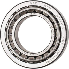 SKF - 60mm Bore Diam, 110mm OD, 23.75mm Wide, Tapered Roller Bearing - 99,000 N Dynamic Load Capacity, 114,000 N Static Load Capacity - Eagle Tool & Supply