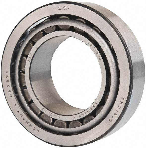 SKF - 65mm Bore Diam, 120mm OD, 41mm Wide, Tapered Roller Bearing - 194,000 N Dynamic Load Capacity, 270,000 N Static Load Capacity - Eagle Tool & Supply